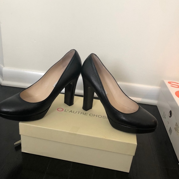 L'AUTRE CHOSE round toe pump heel - Picture 3 of 6